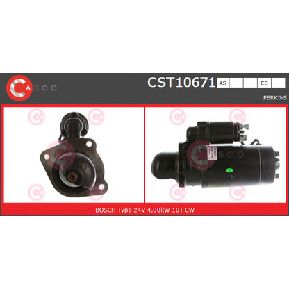 Foto Motor de arranque CASCO CST10671AS