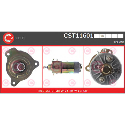 Foto Motor de arranque CASCO CST11601GS