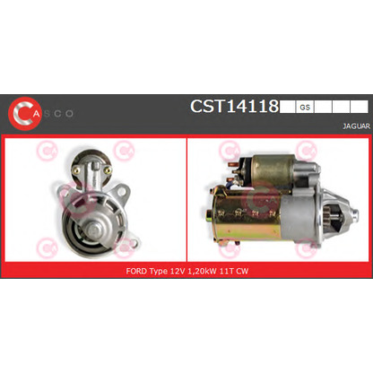 Foto Motor de arranque CASCO CST14118GS