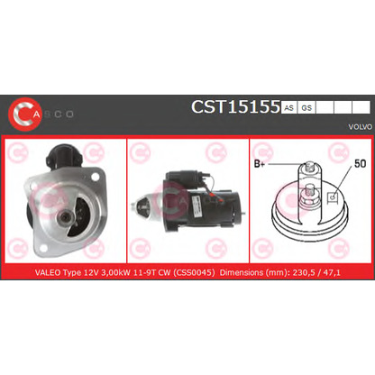 Photo Starter CASCO CST15155GS