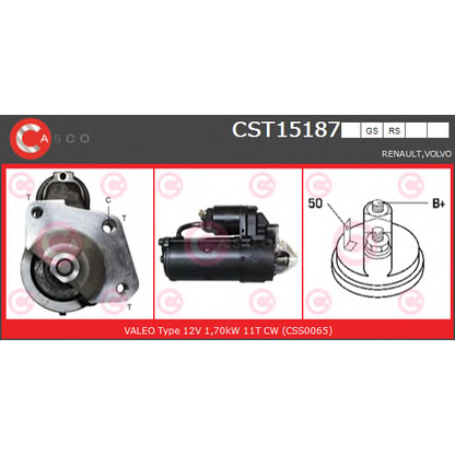 Photo Starter CASCO CST15187RS