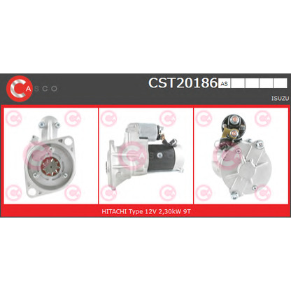 Foto Motor de arranque CASCO CST20186AS