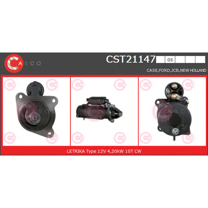 Фото Стартер CASCO CST21147GS