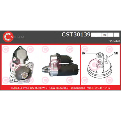 Photo Starter CASCO CST30139RS