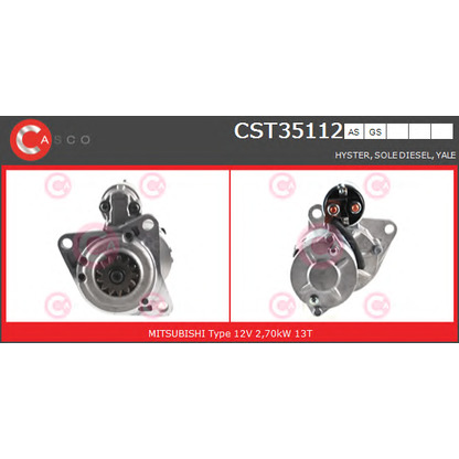 Foto Starter CASCO CST35112AS