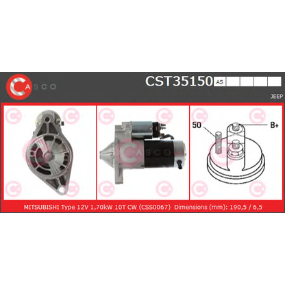 Photo Starter CASCO CST35150AS