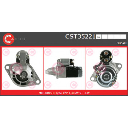 Foto Motor de arranque CASCO CST35221AS