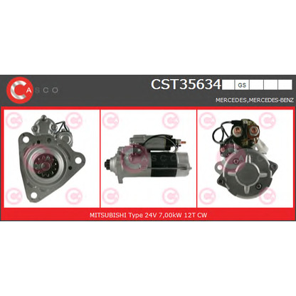 Фото Стартер CASCO CST35634GS