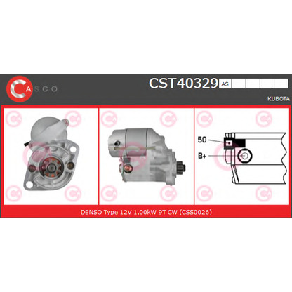 Foto Motor de arranque CASCO CST40329AS