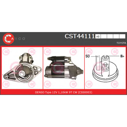 Zdjęcie Rozrusznik CASCO CST44111AS