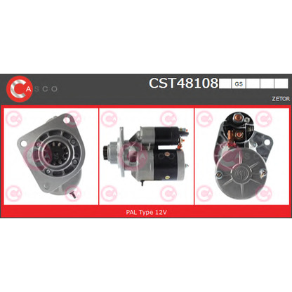 Foto Motor de arranque CASCO CST48108GS