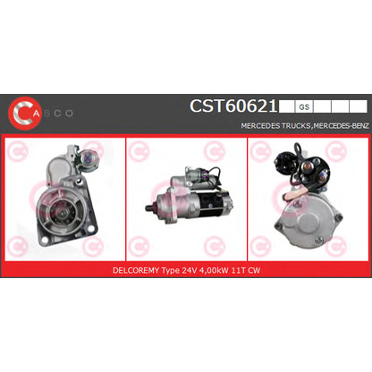 Foto Motor de arranque CASCO CST60621GS