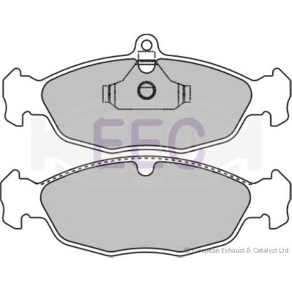 Photo Brake Pad Set, disc brake EEC BRP0730