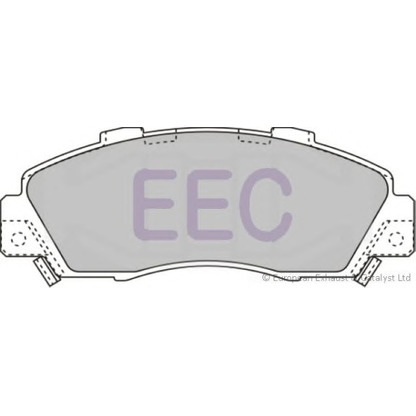 Фото Комплект тормозных колодок, дисковый тормоз EEC BRP0737