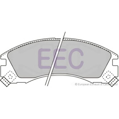 Photo Kit de plaquettes de frein, frein à disque EEC BRP0781