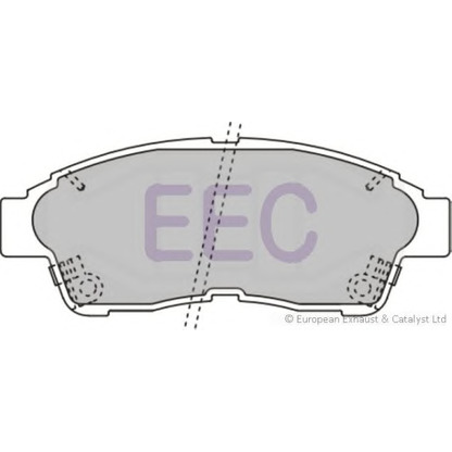 Photo Kit de plaquettes de frein, frein à disque EEC BRP0792