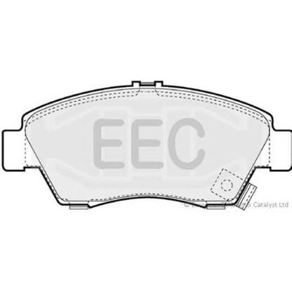 Фото Комплект тормозных колодок, дисковый тормоз EEC BRP0815