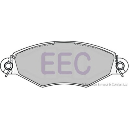 Zdjęcie Zestaw klocków hamulcowych, hamulce tarczowe EEC BRP1041