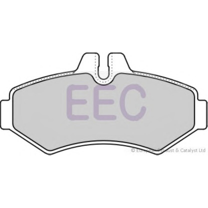 Фото Комплект тормозных колодок, дисковый тормоз EEC BRP1104