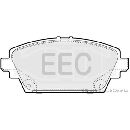 Photo Brake Pad Set, disc brake EEC BRP1170