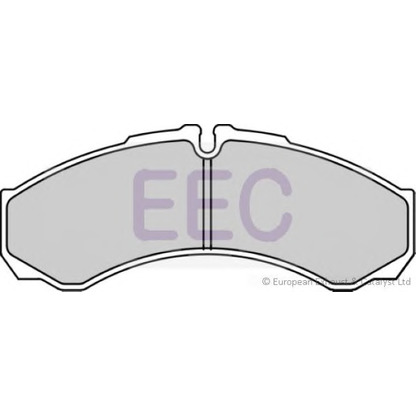 Zdjęcie Zestaw klocków hamulcowych, hamulce tarczowe EEC BRP1292