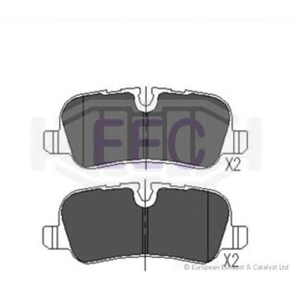 Foto Kit pastiglie freno, Freno a disco EEC BRP1469