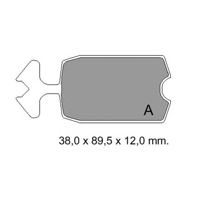 Photo Kit de plaquettes de frein, frein à disque VEMA 830660