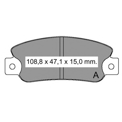 Фото Комплект тормозных колодок, дисковый тормоз VEMA 832601