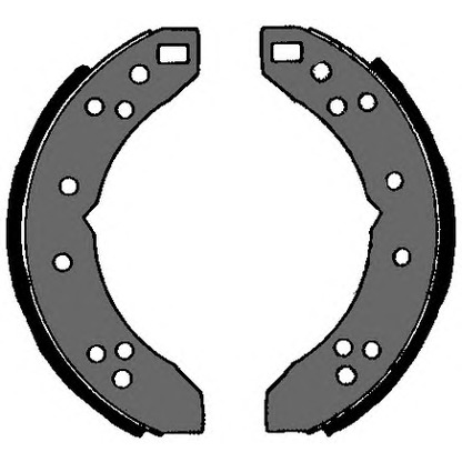 Photo Brake Shoe Set VEMA 84363