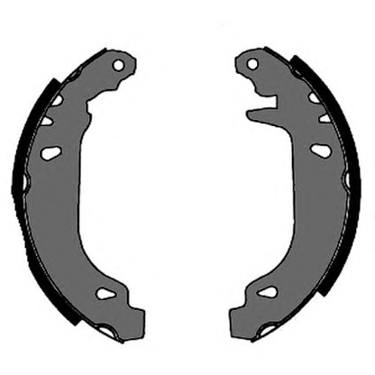 Photo Brake Shoe Set VEMA 84602