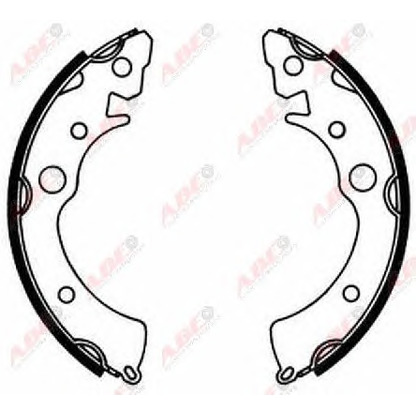 Photo Brake Shoe Set ABE C04003ABE