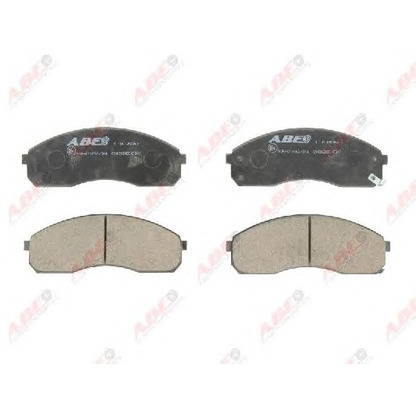 Photo Brake Pad Set, disc brake ABE C10318ABE