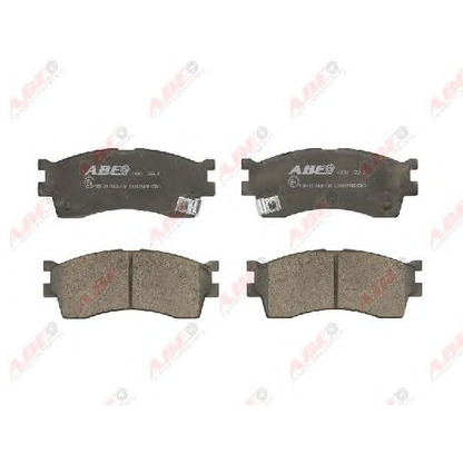 Photo Brake Pad Set, disc brake ABE C10319ABE