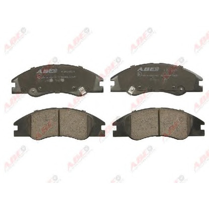 Photo Brake Pad Set, disc brake ABE C10322ABE