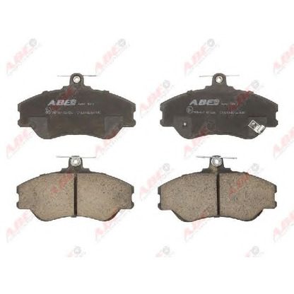 Photo Brake Pad Set, disc brake ABE C10500ABE