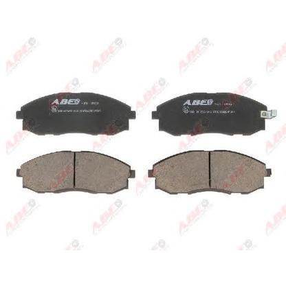 Photo Brake Pad Set, disc brake ABE C10506ABE