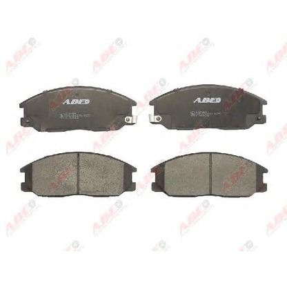 Photo Brake Pad Set, disc brake ABE C10509ABE