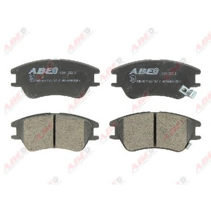 Photo Brake Pad Set, disc brake ABE C10520ABE