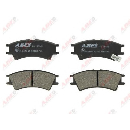 Photo Brake Pad Set, disc brake ABE C10525ABE