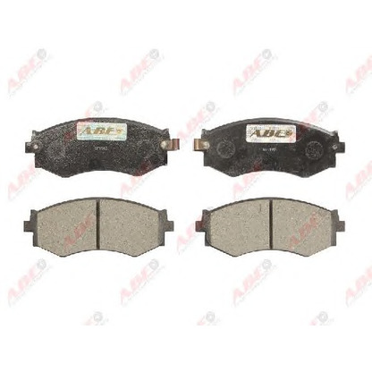 Photo Brake Pad Set, disc brake ABE C11042ABE