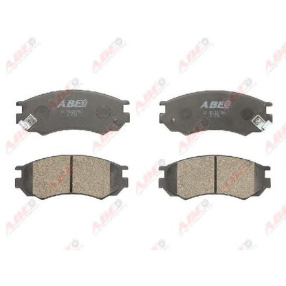 Photo Brake Pad Set, disc brake ABE C11054ABE