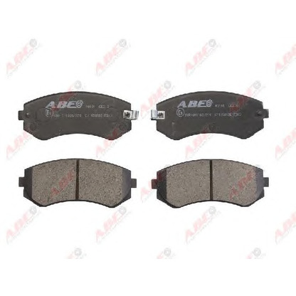 Photo Brake Pad Set, disc brake ABE C11058ABE