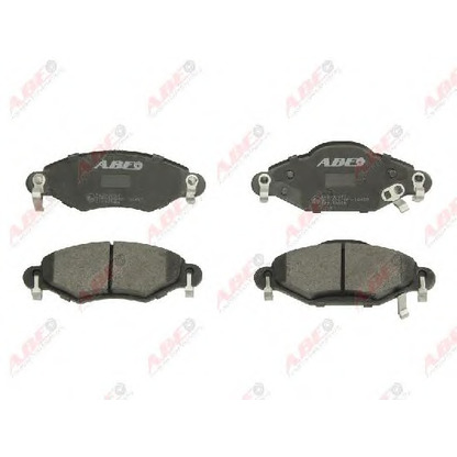 Photo Brake Pad Set, disc brake ABE C12103ABE