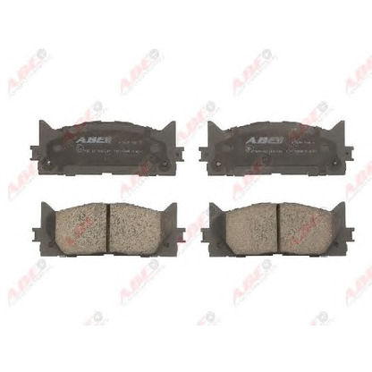 Photo Brake Pad Set, disc brake ABE C12120ABE