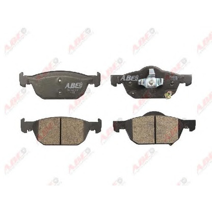 Photo Brake Pad Set, disc brake ABE C14055ABE