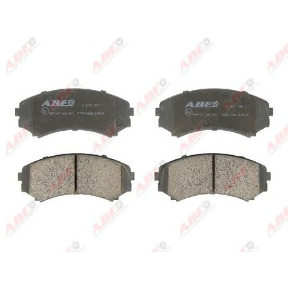 Photo Brake Pad Set, disc brake ABE C15040ABE