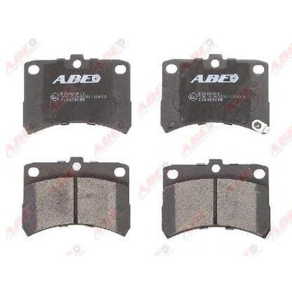 Photo Brake Pad Set, disc brake ABE C16008ABE
