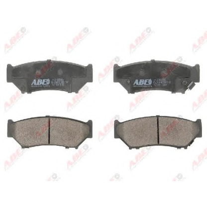 Photo Brake Pad Set, disc brake ABE C18009ABE