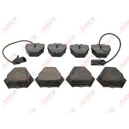 Photo Brake Pad Set, disc brake ABE C1A050ABE