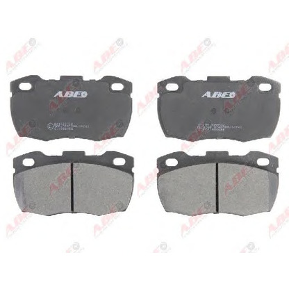 Photo Brake Pad Set, disc brake ABE C1I006ABE